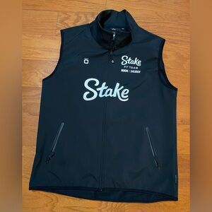 Stake F1 Kick Sauber Team Vest Black Code Zero XXL 2XL Excellent Condition
